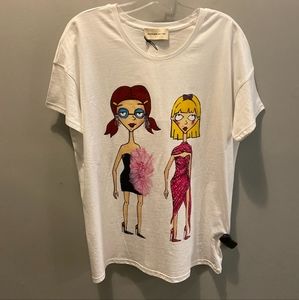 Alexandre Vauthier tee With Graphics